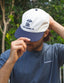 Contrast Cap Natural/Navy