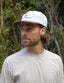 Corduroy Two Tone Hat - White/Walnut