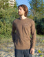 Long Sleeve Tee | All Day | Walnut Brown - Good Intentions Co.