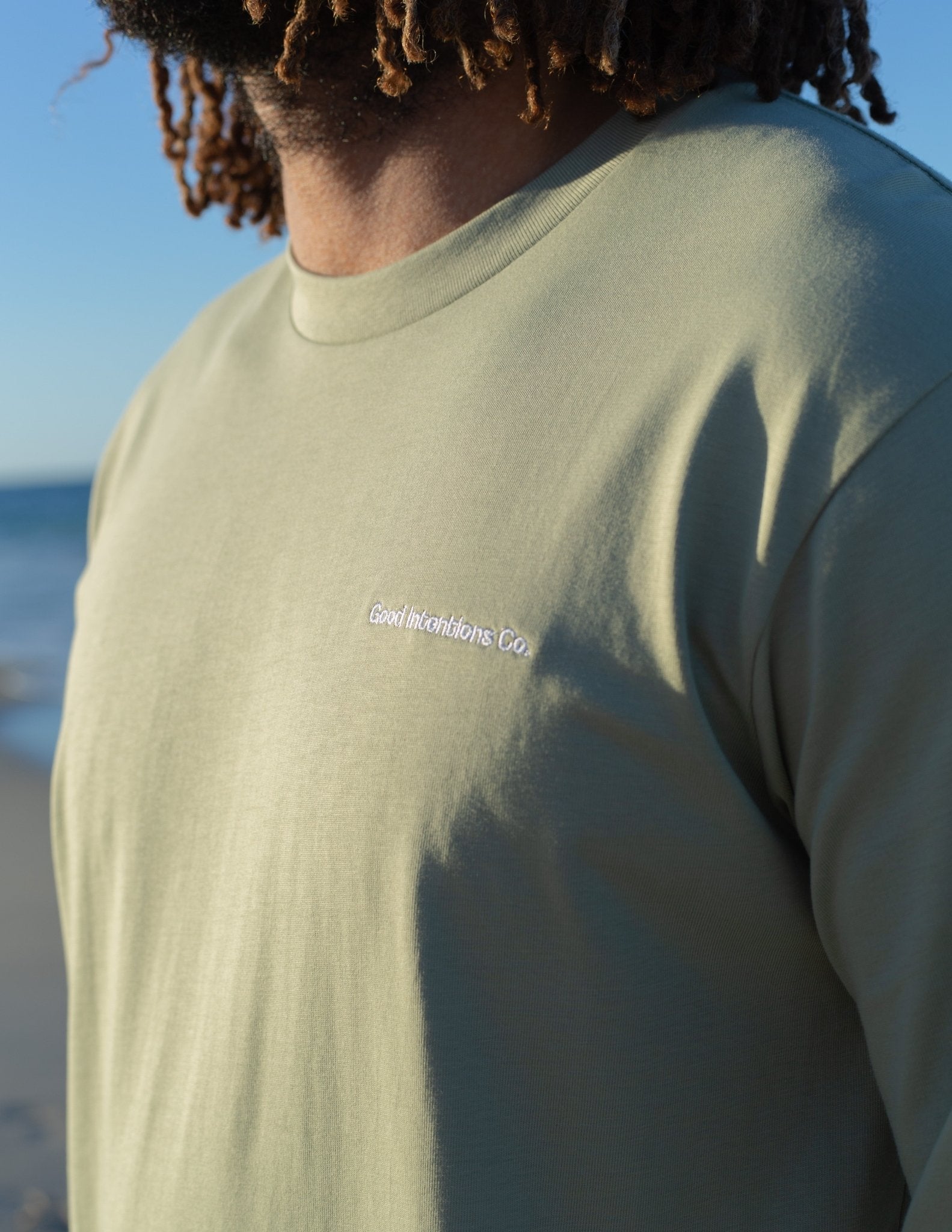 All Day Long Sleeve | Pistachio - Good Intentions Co.