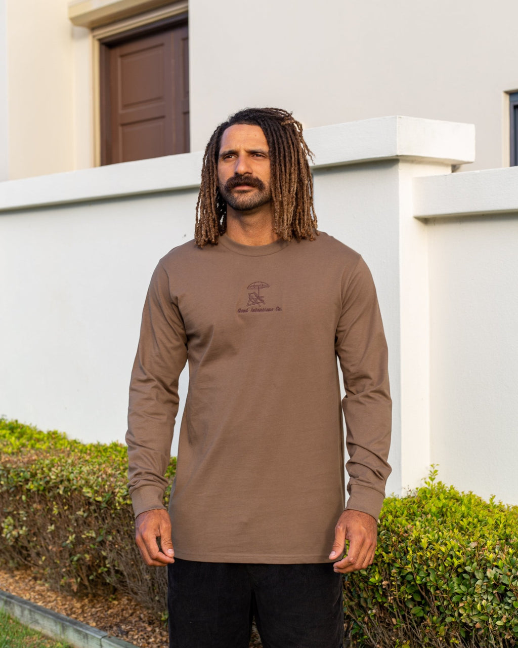 Beach Days Long Sleeve | Walnut - Good Intentions Co.