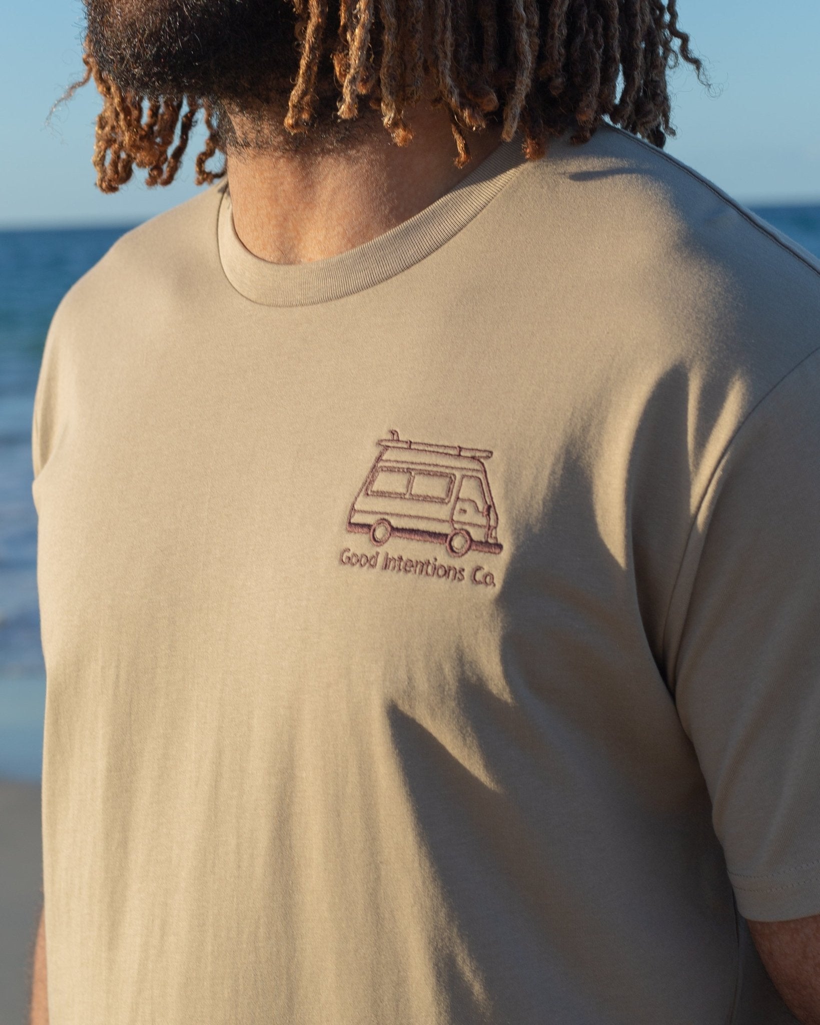Easy Living Tee | Sand - Good Intentions Co.
