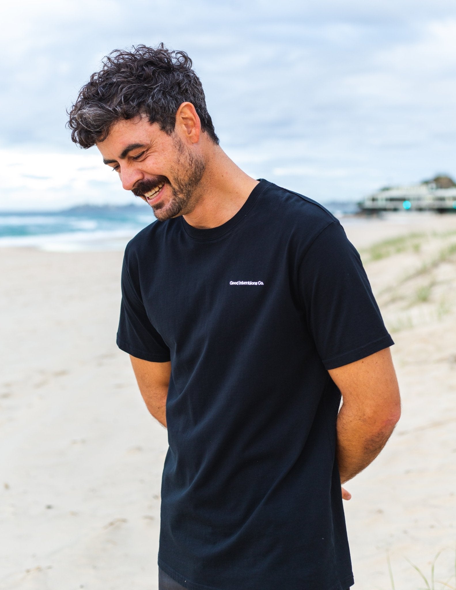 Essential Tee | All Day | Black - Good Intentions Co.