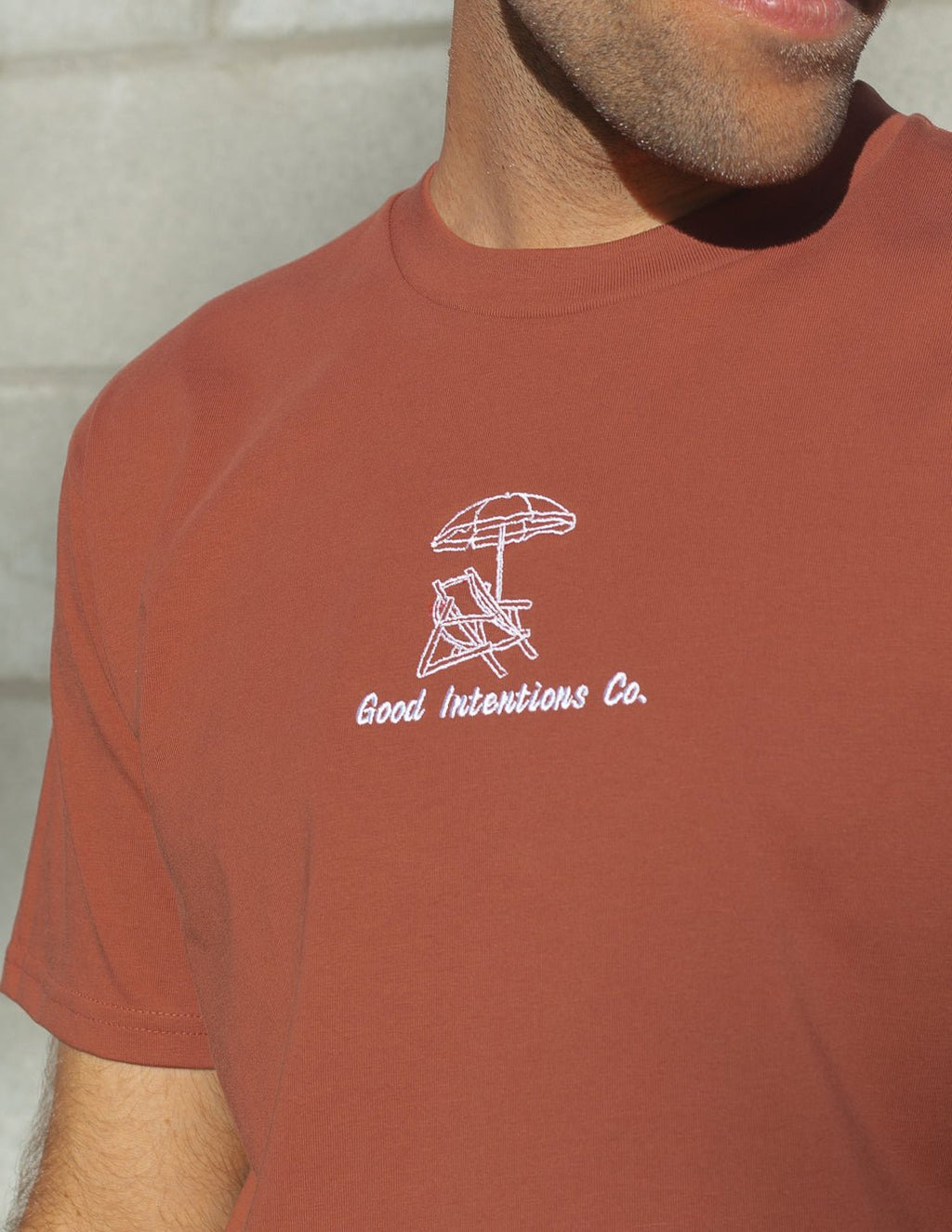 Premium Tee | Beach Days | Terracotta - Good Intentions Co.